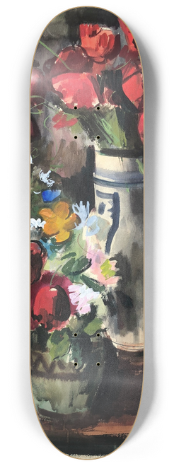 Otto Geigenberger - Blumenstrue am Tisch 8.25 inch art skate deck