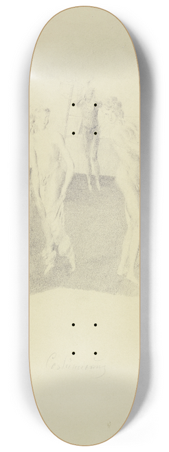 Otto Meyer-Amden - Costmierung (Waisenknaben im Internat) 8.25 inch art skate deck