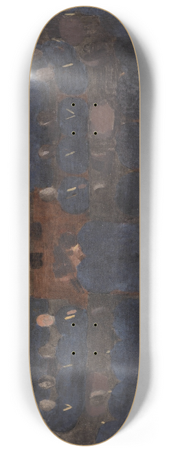 Otto Meyer-Amden - Vorbereitung (Morgenandacht im Waisenhaus) 8.25 inch art skate deck
