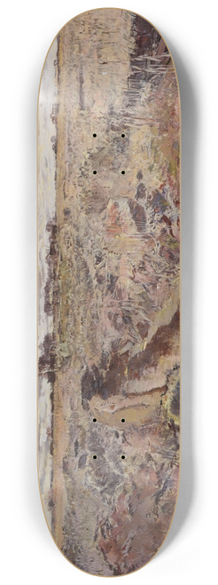 Otto Miller-Diflo - Herbstabend im Moos 8.25 inch art skate deck