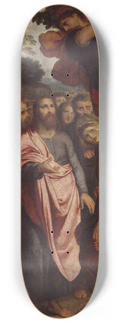 Otto van Veen - The Calling of Zacchaeus who is Sitting in a Fig Tree 8.25 inch art skate deck