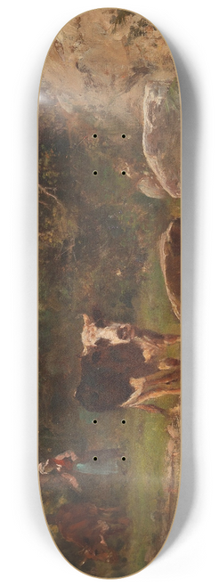 Otto von Thoren - Heading to the Watering Place 8.25 inch art skate deck