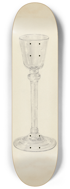 Palmyra Pimentel - Wine Glass 8.25 inch art skate deck