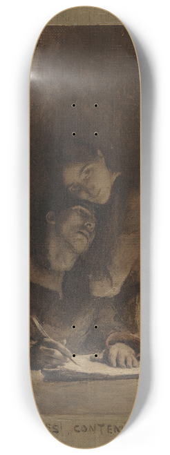 Pascal-Adolphe-Jean Dagnan-Bouveret - Aimons toujours, aimons encore 8.25 inch art skate deck
