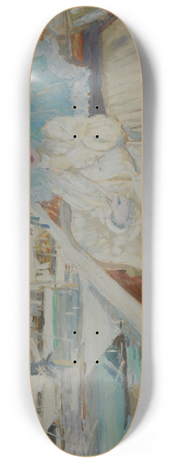 Paul Csar Helleu - En bateau 8.25 inch art skate deck