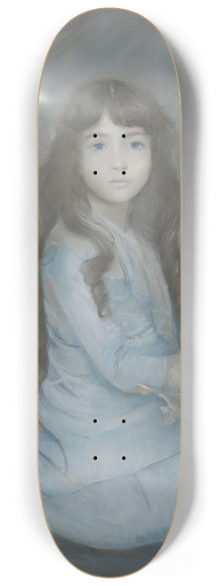 Paul Csar Helleu - Mademoiselle Granier 8.25 inch art skate deck