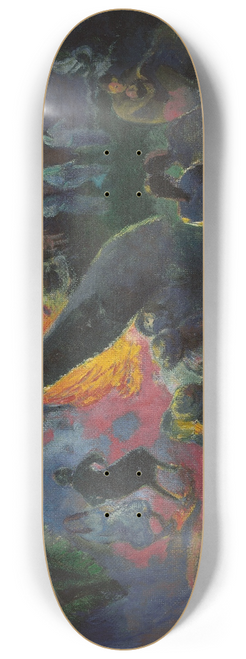 Paul Gauguin - Upa Upa (The Fire Dance) 8.25 inch art skate deck
