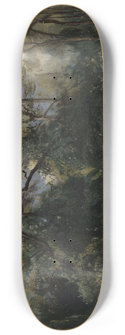 Paul Huet - Les ormes de Saint-Cloud 8.25 inch art skate deck