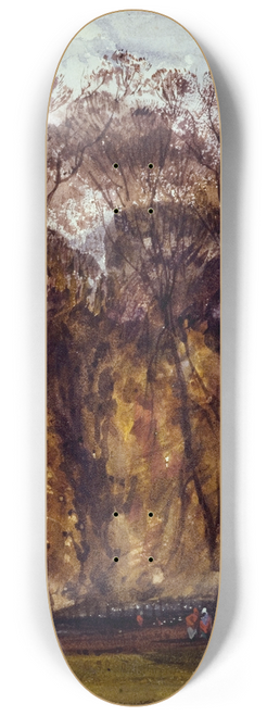 Paul Huet - Les ormes  Saint-Cloud 8.25 inch art skate deck