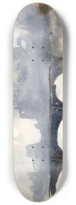 Paul Huet - Matine dhiver prs du Pont Neuf 8.25 inch art skate deck