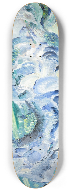 Paul Kleinschmidt - Landschaft mit Felsen  Felsen bei Blaubeuren 8.25 inch art skate deck