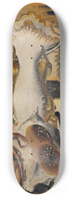 Paul Kleinschmidt - Stillleben mit Kaffeekanne, Korinthen und Obst 8.25 inch art skate deck