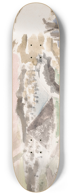 Paul Nash - Denizens of the Forest of Dean 8.25 inch art skate deck