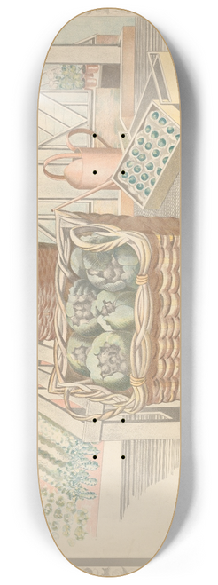 Paul Nash - Fruits and Vegetables 8.25 inch art skate deck