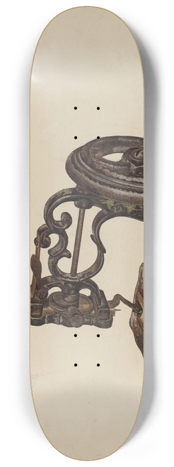 Paul Poffinbarger - Sewing Machine 8.25 inch art skate deck