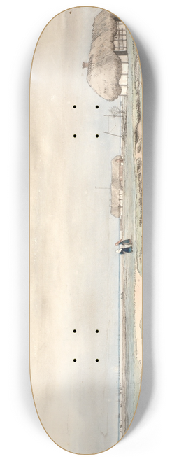 P. C. Skovgaard - Udsigt fra Consul Axelsens Gaard indtil Rheden, hvor Lssernes Jagter ligge 8.25 inch art skate deck