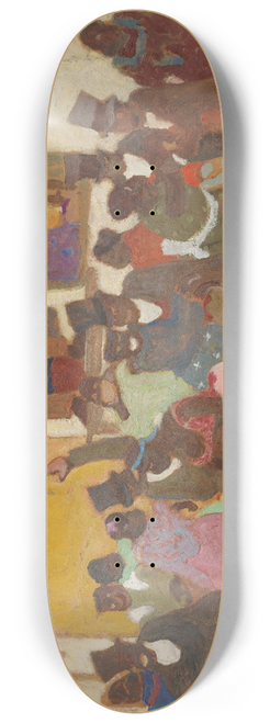 Pedro Figari - Dancing People 8.25 inch art skate deck