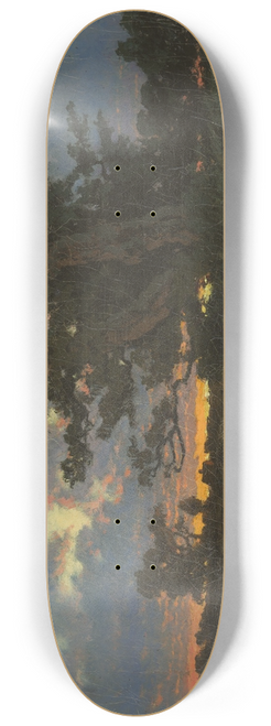 Per Ekstrm - Landscape after Sunset 8.25 inch art skate deck