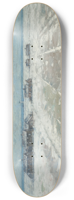 Per Ekstrm - Winter Landscape. land Scene 8.25 inch art skate deck