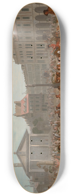 Peter Angelis - Covent Garden vegetable market 8.25 inch art skate deck