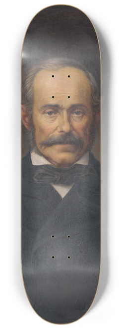 Peter Michal Boh - Portrait of a Gentleman 8.25 inch art skate deck