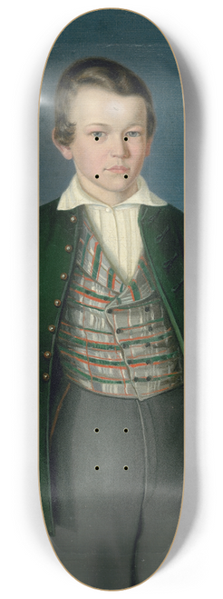 Peter Michal Boh - Portrait of Juraj Vrady-Szakmry 8.25 inch art skate deck