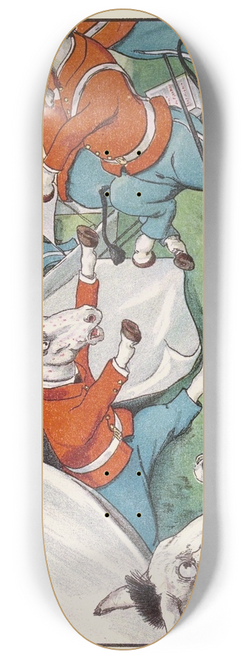 Peter Newell - A mule broke out with chicken-pox  broke out his tent, you see 8.25 inch art skate deck