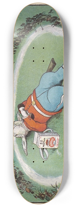 Peter Newell - He rested in a Borax ring to keep the bugs away 8.25 inch art skate deck