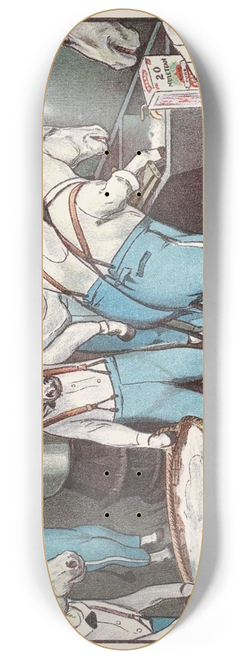 Peter Newell - Mount Washington began to melt, and soon was on the line! 8.25 inch art skate deck