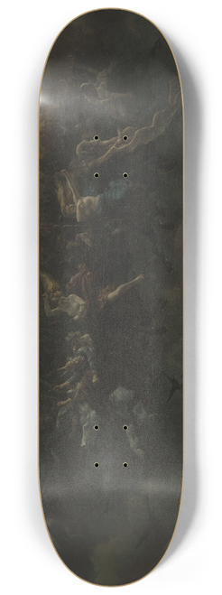 Peter Nicolai Arbo - The wild Hunt of Odin 8.25 inch art skate deck
