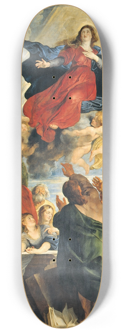 Peter Paul Rubens - Assumption of Mary 8.25 inch art skate deck