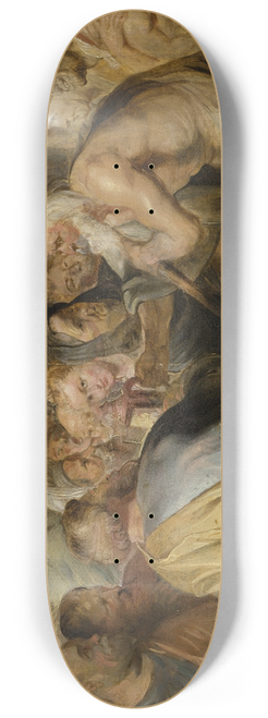 Peter Paul Rubens - Diogenes Looking for an Honest Man 8.25 inch art skate deck