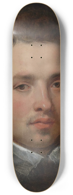 Peter Paul Rubens - Portrait of a Young Man 8.25 inch art skate deck