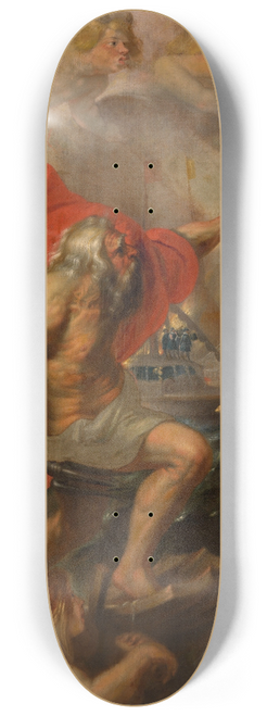Peter Paul Rubens - Quos Ego 8.25 inch art skate deck