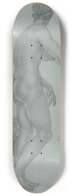 Peter van Lint - Venus de Medici; view from the back 8.25 inch art skate deck