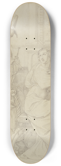 Peter von Cornelius - Hagens betrayal 8.25 inch art skate deck