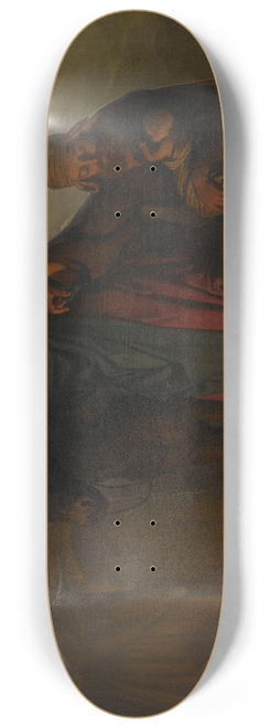 Petrus van Schendel - The rest on the flight into Eygpt 8.25 inch art skate deck