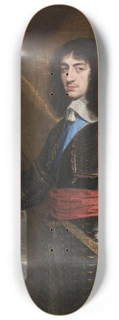 Philippe de Champaigne - Portrait of King Charles II of England 8.25 inch art skate deck