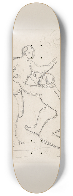 Pierre-Auguste Renoir - Le Fleuve Scamandre 1er 8.25 inch art skate deck