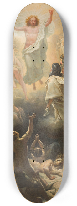 Pierre Claude Franois Delorme - La Descente de Jsus-Christ dans les limbes 8.25 inch art skate deck