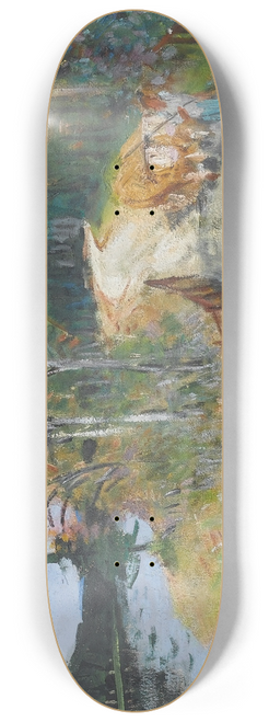 Pierre-Eugne Montzin - Attelage de Boeufs sur les Bords du Loing 8.25 inch art skate deck