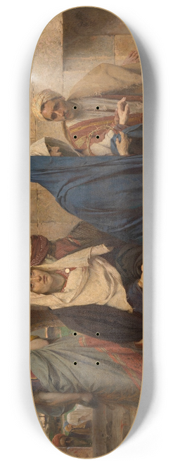 Pierre Jean Van der Ouderaa - The Holy Women Returning from Christs Grave 8.25 inch art skate deck