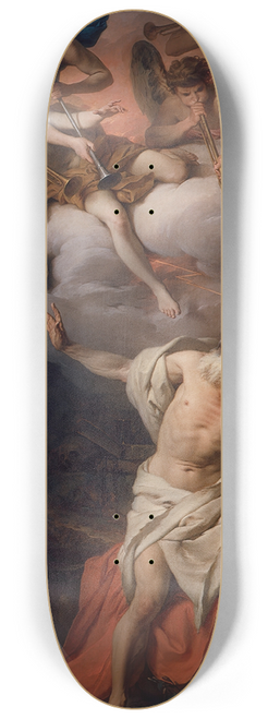 Pierre Subleyras - Vision of St. Jerome 8.25 inch art skate deck
