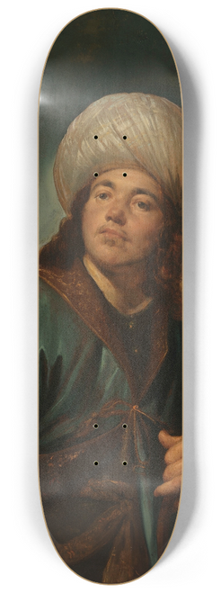 Pieter Fransz. de Grebber - An Oriental 8.25 inch art skate deck