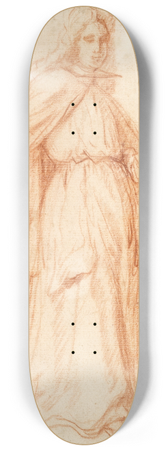 Pietro Longhi - A Dignitary Holding a Document 8.25 inch art skate deck