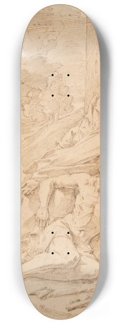 Pietro Testa - The Virgin Lamenting over the Dead Christ 8.25 inch art skate deck