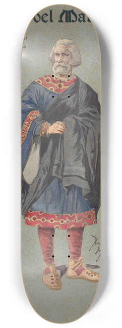 Pipein Gamba - Piru (atto IIIo) 8.25 inch art skate deck