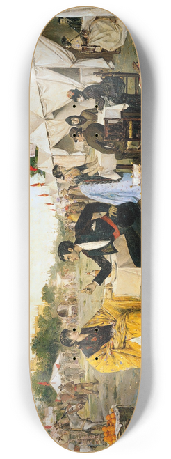 Rafael Arroyo Fernndez - At the Fair 8.25 inch art skate deck
