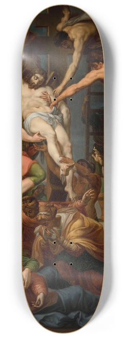 Rafa Hadziewicz - Deposition from the Cross 8.25 inch art skate deck