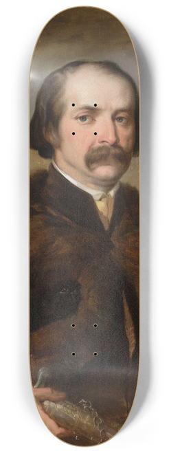 Rafa Hadziewicz - Portrait of a nobleman in the delia coat 8.25 inch art skate deck